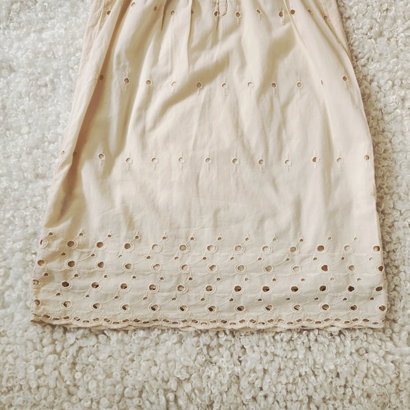 MANGO Eyelet Embroidered Babydoll Dress Size US S / EU M Summer Romantic Boho - Picture 6 of 13